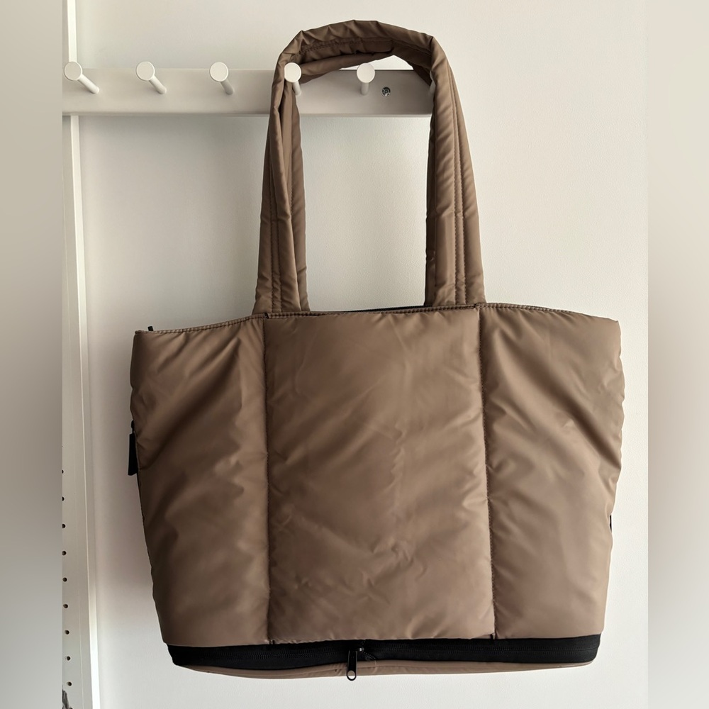 Calpak Luka Expandable Laptop Tote - Chocolate